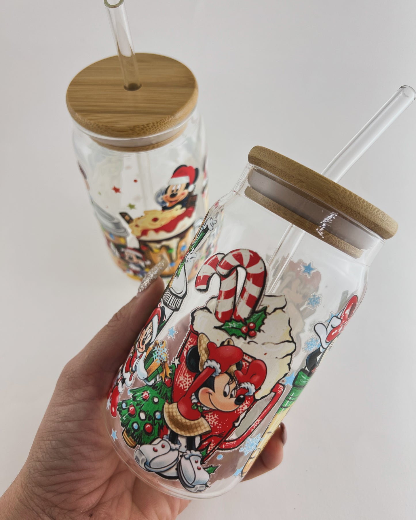 Vasos de cristal personalizados